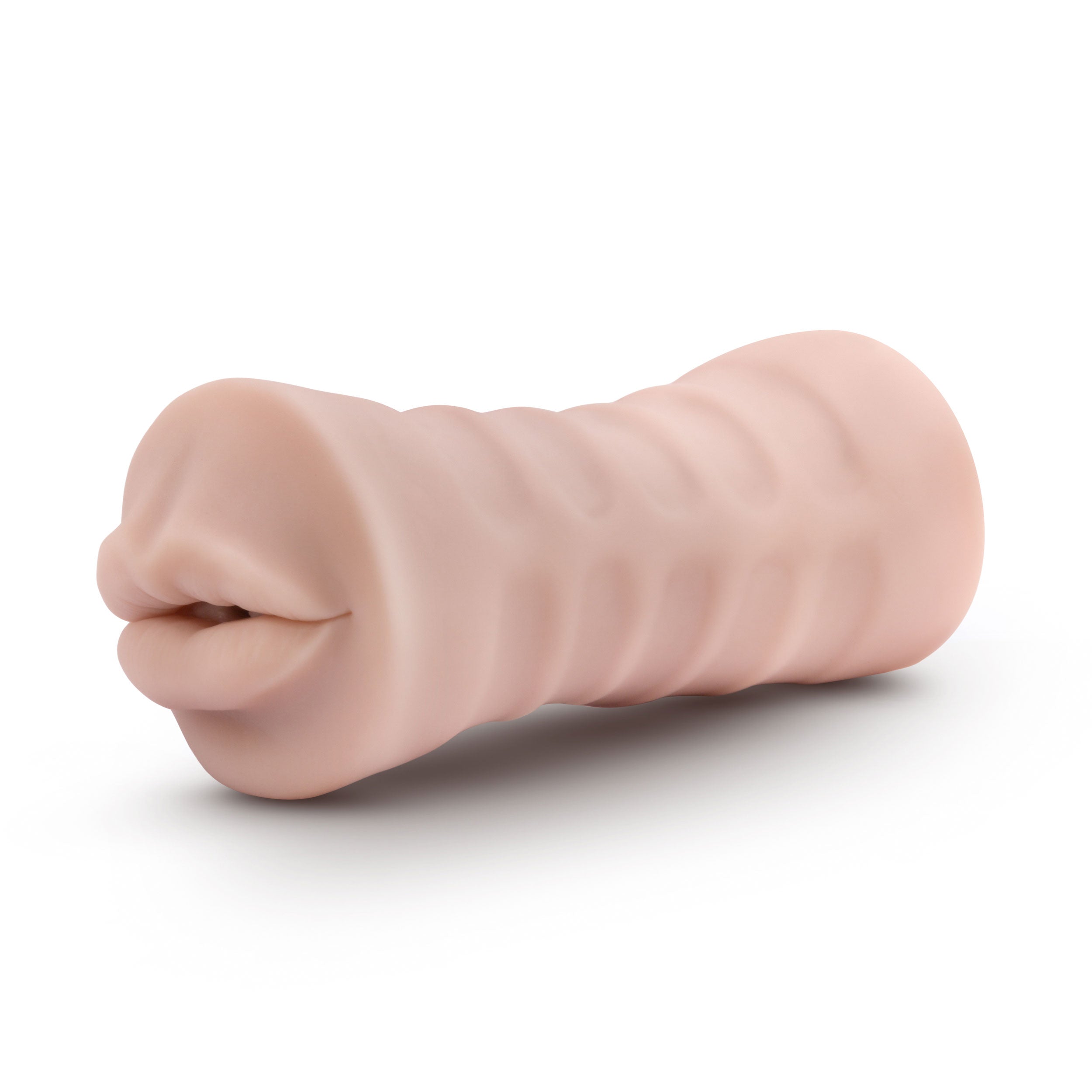 Nicole Vibrating Male Stroker in Beige Ultra-Soft Material > Sex Toys For Men > Masturbators > Vibrating