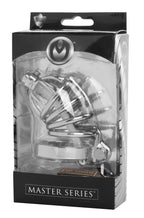 Stainless Steel Chastity Cage With Removable Silicone Urethral Plug – Penis Plug > Bondage Gear > Male Chastity