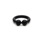Sport Fucker Bullring - Silicone Cock Ring - Black 48mm > Cock Ring > Single