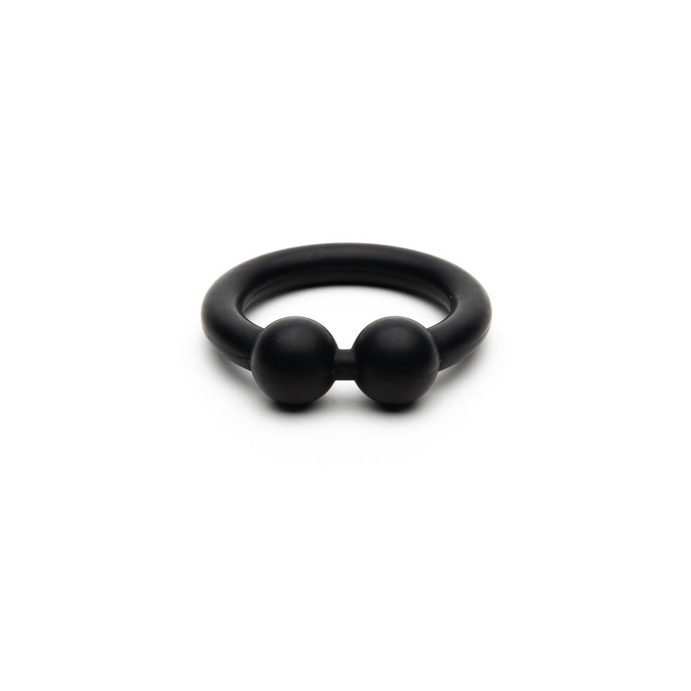 Sport Fucker Bullring - Silicone Cock Ring - Black 48mm > Cock Ring > Single