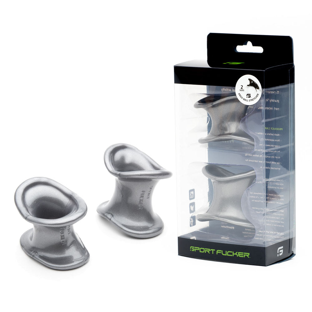 Sport Fucker Ergonomic Ball Stretcher Kit Grey Ball Stretcher