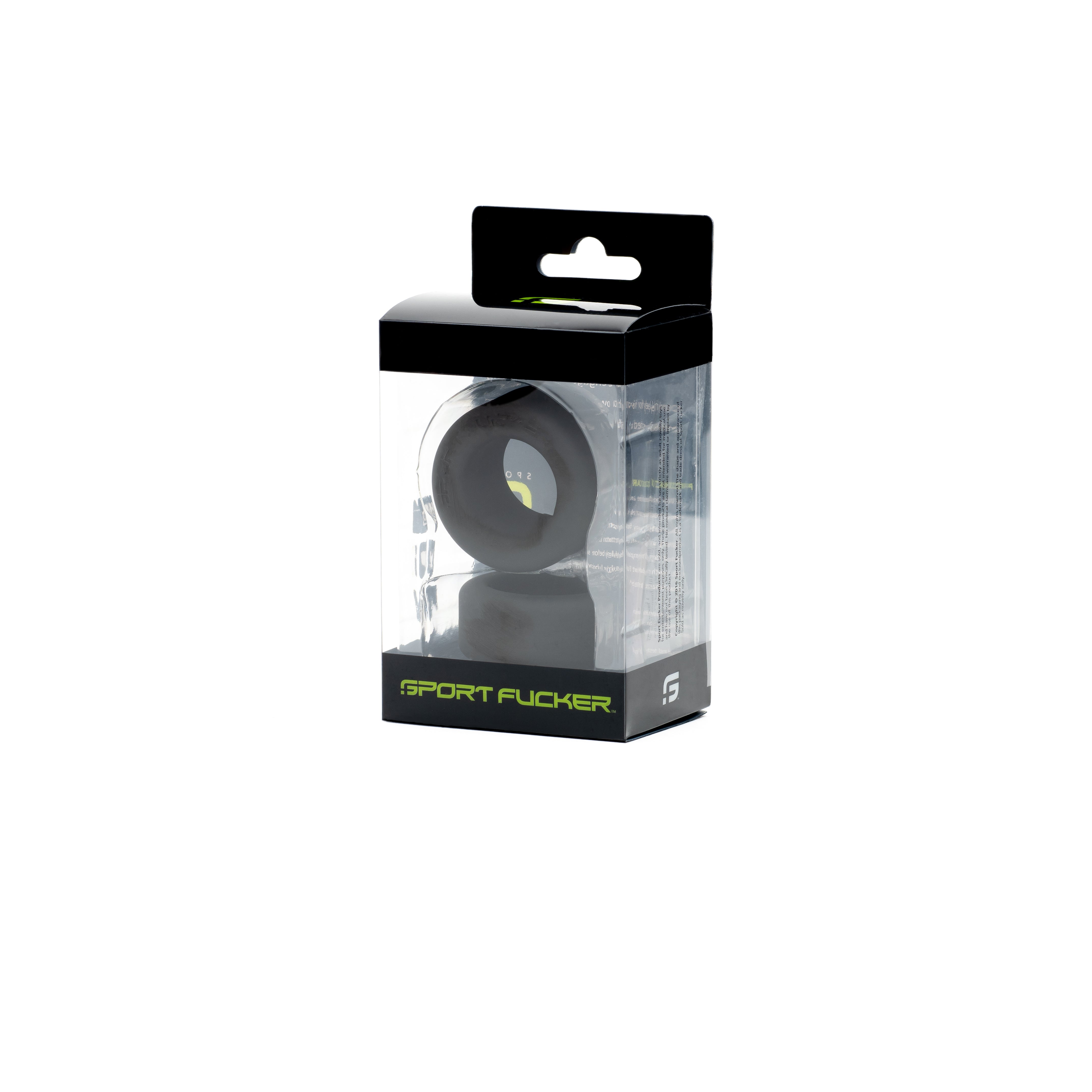 Sport Fucker Nutt Job Set - Cock Ring Set of 2 Black COCK RING Set