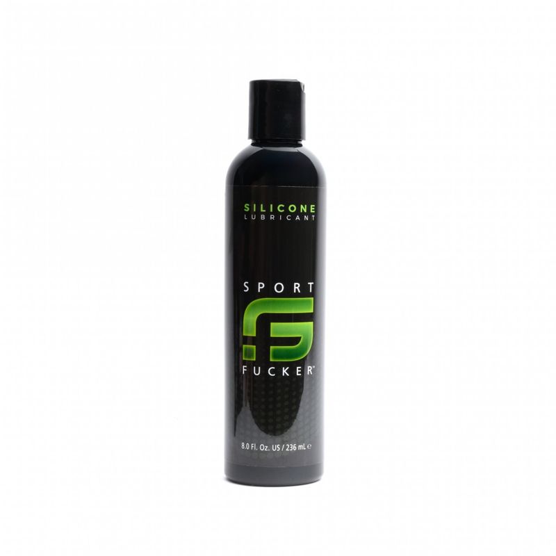 Sport Fucker Silicone Lubricant 8 Ounce 236 mls Black Hybrid Lube