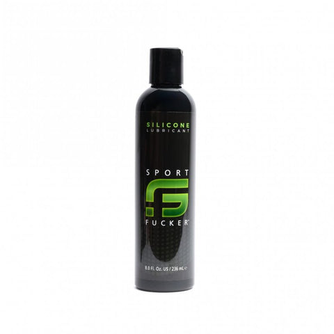 Sport Fucker Silicone Lubricant 8 Ounce 236 mls Black Hybrid Lube