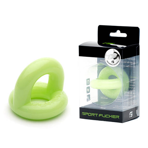 Sport Fucker Universal Cock Ring - Glow in Dark 2.5 Inch > Cock Ring > Sling