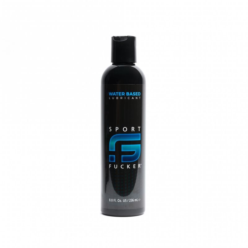 Sport Fucker Water Based Lubricant 8 Ounce 236 ml Black Speciality Lubricants