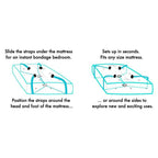 SportSheets Under Bed Restraint System – Adjustable Restraint System > Bondage Gear > Bed Restraints