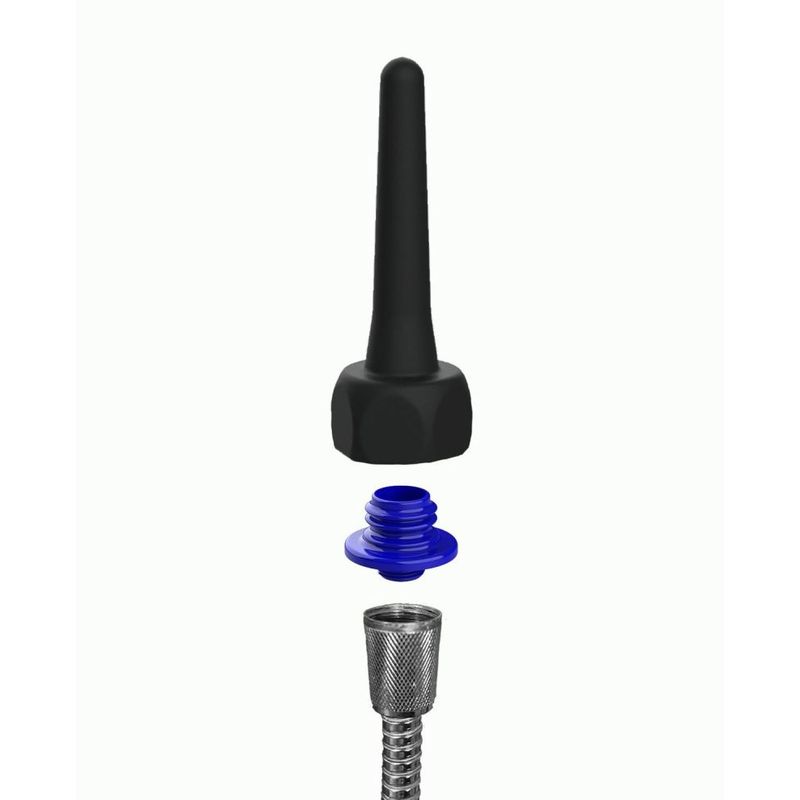 Spout Pocket Enema 2-in-1 Silicone Design 4 Inch Nozzle Shower Hose Attachment > Essentials > Douches Main image