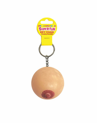 Squishy Boob Novelty Keychain by Little Genie Fun Accessory Gag Gifts & Novelties