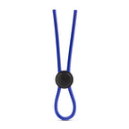 Stay Hard Silicone Loop Cock Ring in Blue > Cock Ring > Adjustable