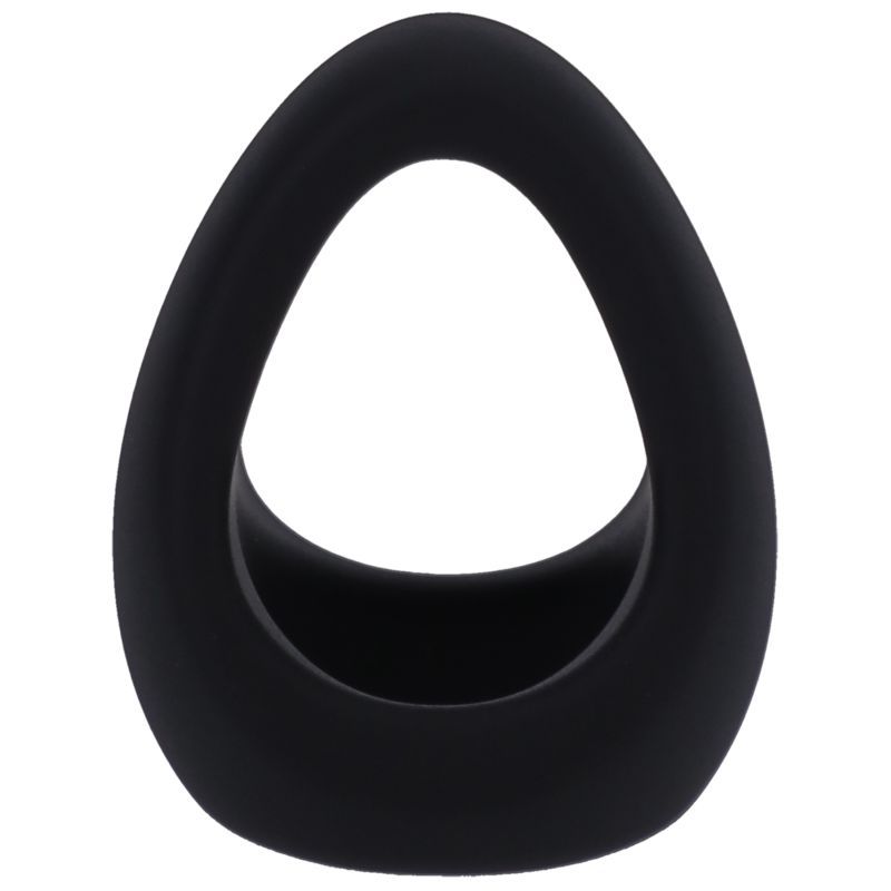 Stirrup Silicone Cock Ring (Onyx) – Silicone Cock Ring > Cock Ring > Sling Main image