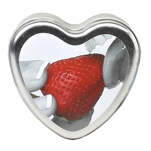 Strawberry Edible Massage Candle with Moisturizing Warm Wax 113g Massage Candles