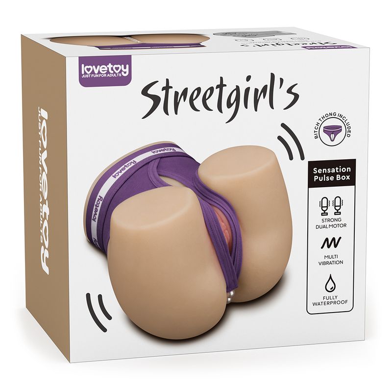 Streetgirls Dual Motor Automatic Pulse Masturbator with Realistic Vagina and Anus Secondary image