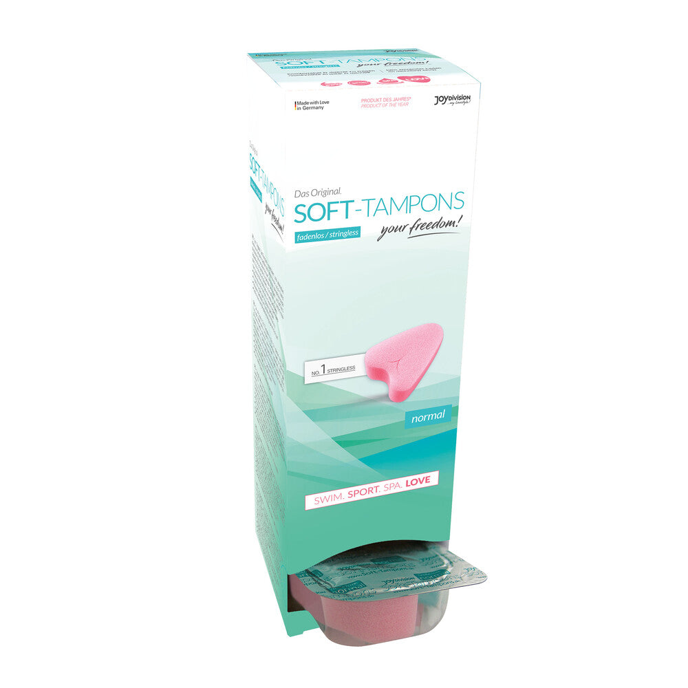 Stringless Original Soft Tampon Normal Absorbency 12 > Essentials > Menstrual Products Main image