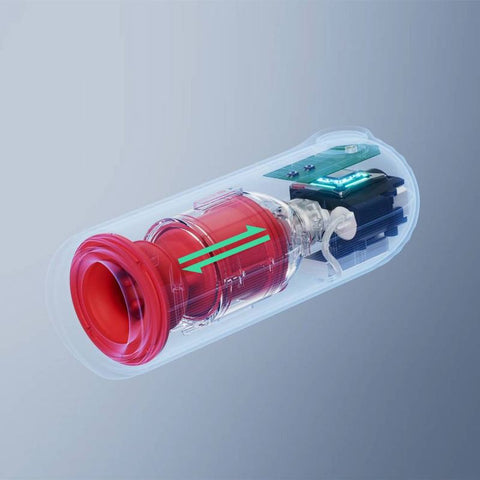 Submarine Submersible Thrusting Contracting Vibrating Masturbator for Men Strokers - Auto