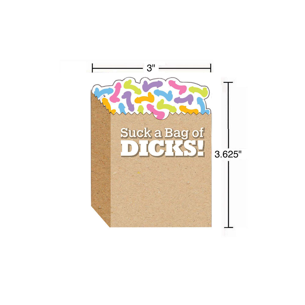 Suck A Bag Of Dicks Sticky Notes Novelty Sticky Notes 100 Pack Party Supplies