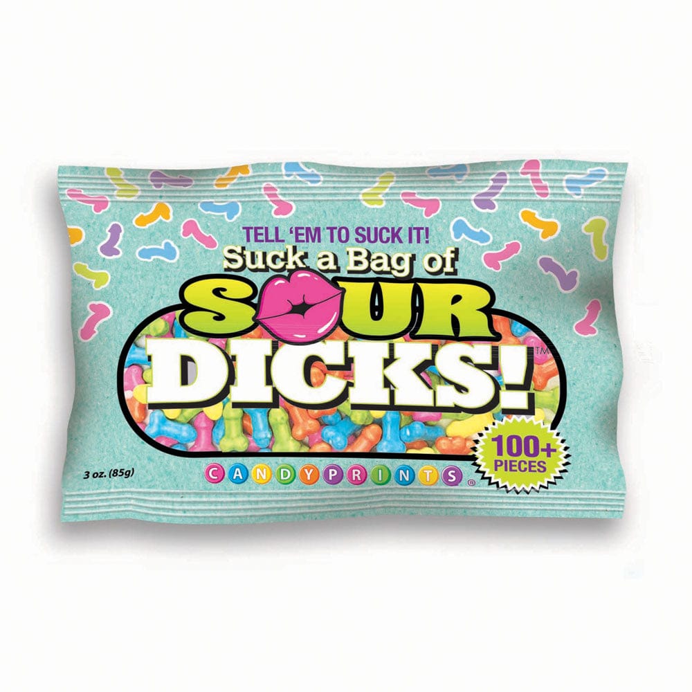 Suck A Bag Of Sour Dicks – Chewy Sour Candy Lollies Coloured > Relaxation Zone > Edible Treats