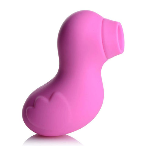 Sucky Ducky Silicone Clitoral Stimulator Pink Suction Stimulator