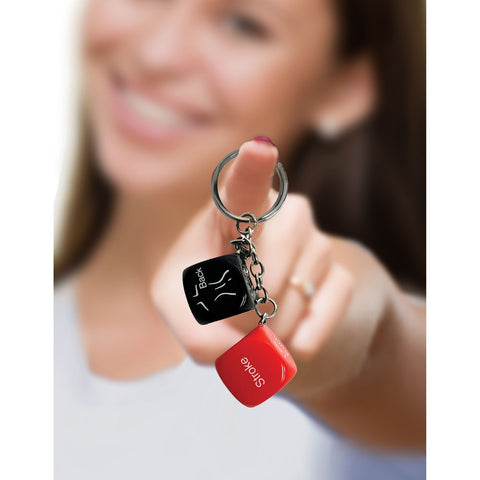 Super Fun Key Chain Sex Dice Erotic Dice Novelty Keychain Gag Gifts & Novelties
