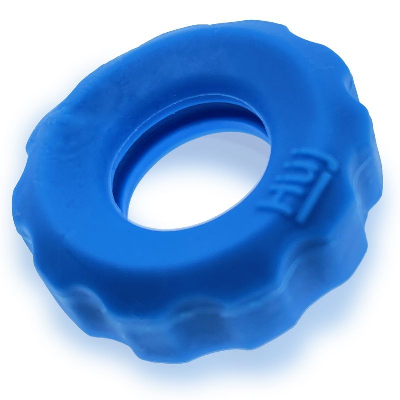 Super Hunkyjunk 3 Piece Cockrings Teal Ice Secondary image