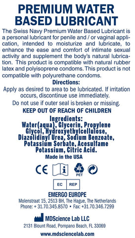 Swiss Navy Arousal Gel 4oz/118ml for Enhanced Pleasure > Essentials > Mens Enhancers