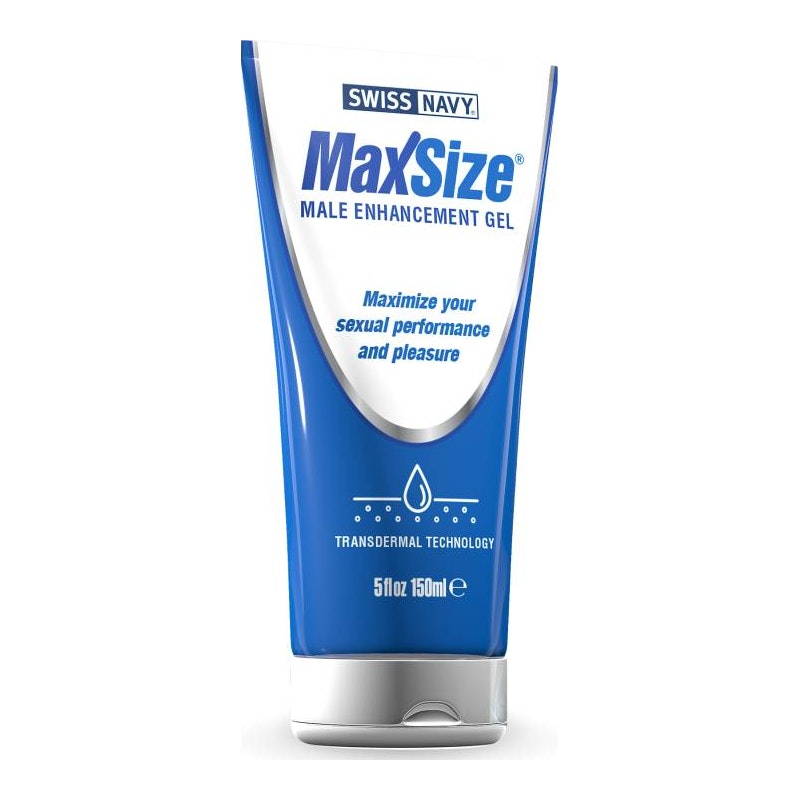 Swiss Navy Max Size Cream 5oz 147ml Tube Topical Enhancement Cream > Essentials > Mens Enhancers