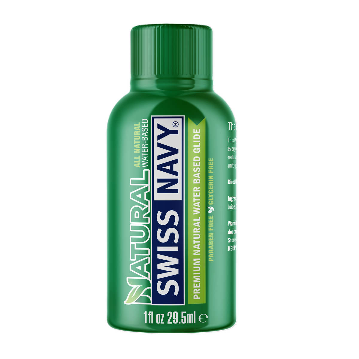 Swiss Navy Natural Water Based Lubricant – 30ml & 59ml 30ml > Lube > Water Based