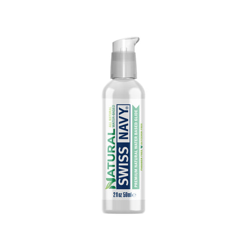 Swiss Navy Natural Premium All Natural Water Based Glide 2oz > Lube > Water Based