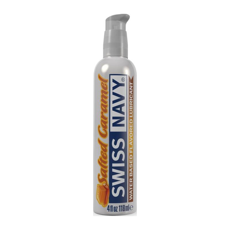 Swiss Navy Salted Caramel Lubricant 4 Ounce Intimate Pleasure Enhancer > Lube > Flavoured Main image