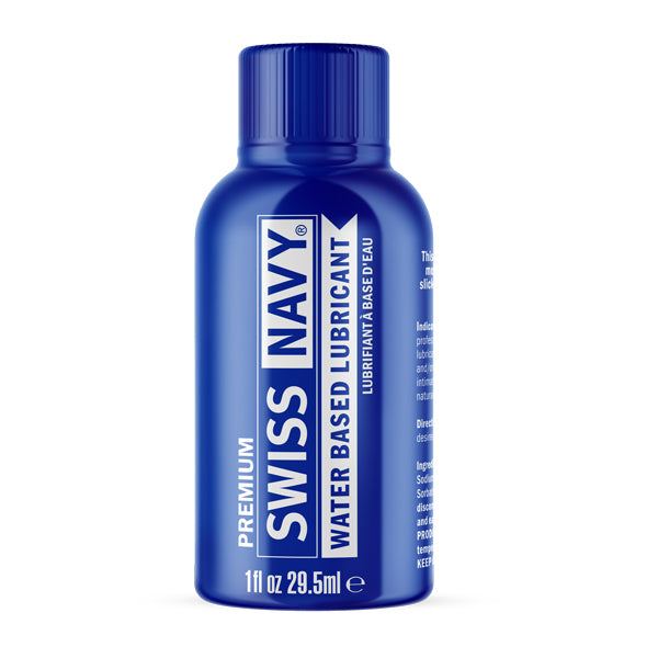 Swiss Navy Water Based Lubricant 1oz – Personal Lubricant > Lube > Water Based