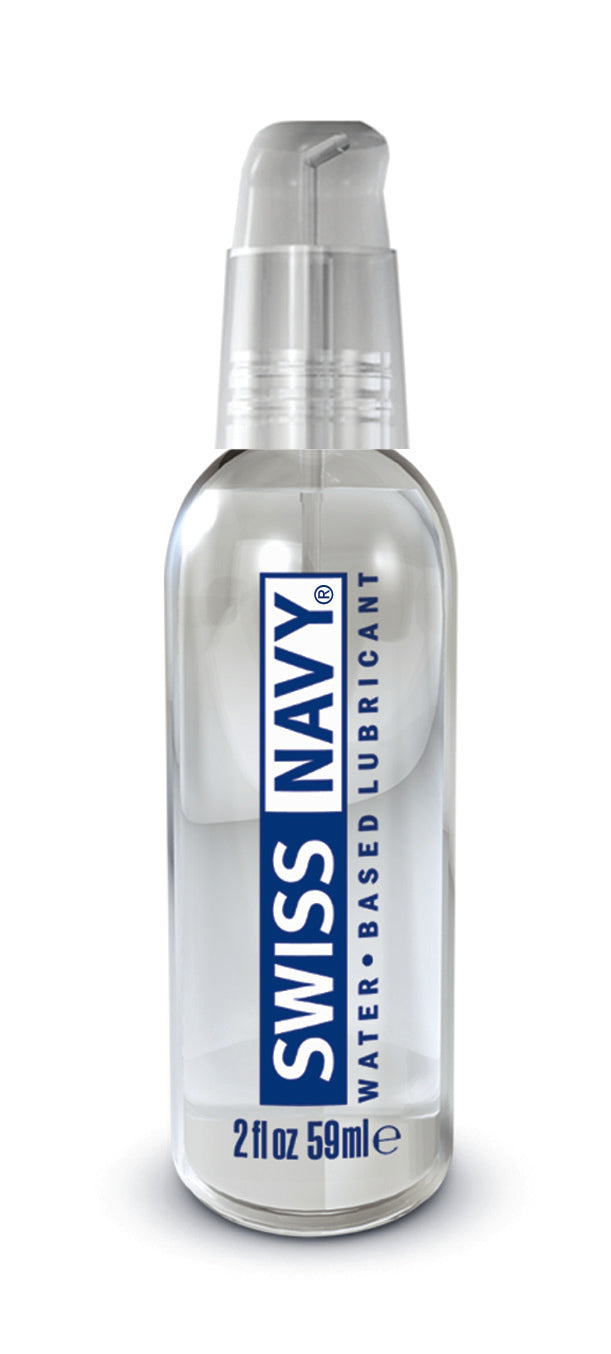 Swiss Navy Water Based Lubricant 2 Ounce 59 ml Water Based Lube