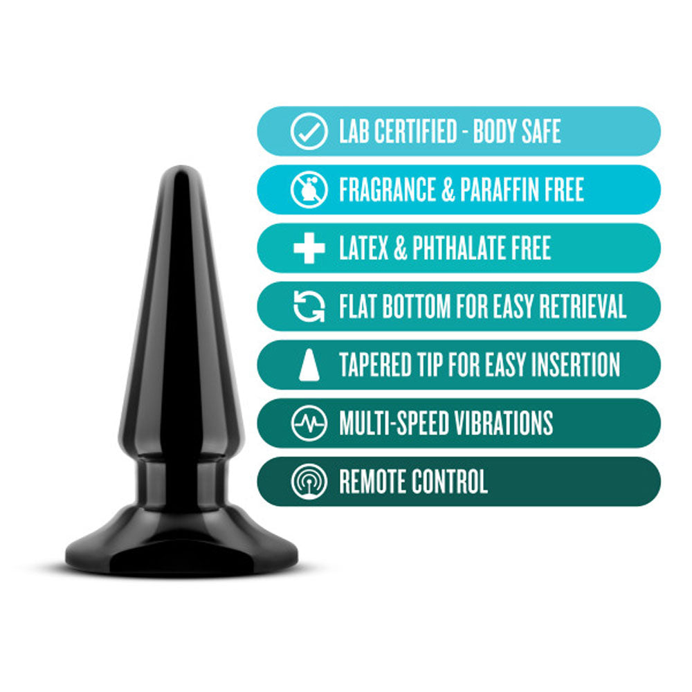 Anal Adventures Basic Vibrating Anal Pleaser 4 Inch > Anal Range > Butt Plugs