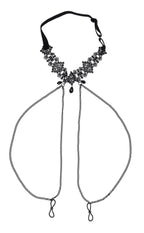 Lace Collar Choker with Adjustable Nipple Ties > Clothes > Body Jewellery (Non Piercing)