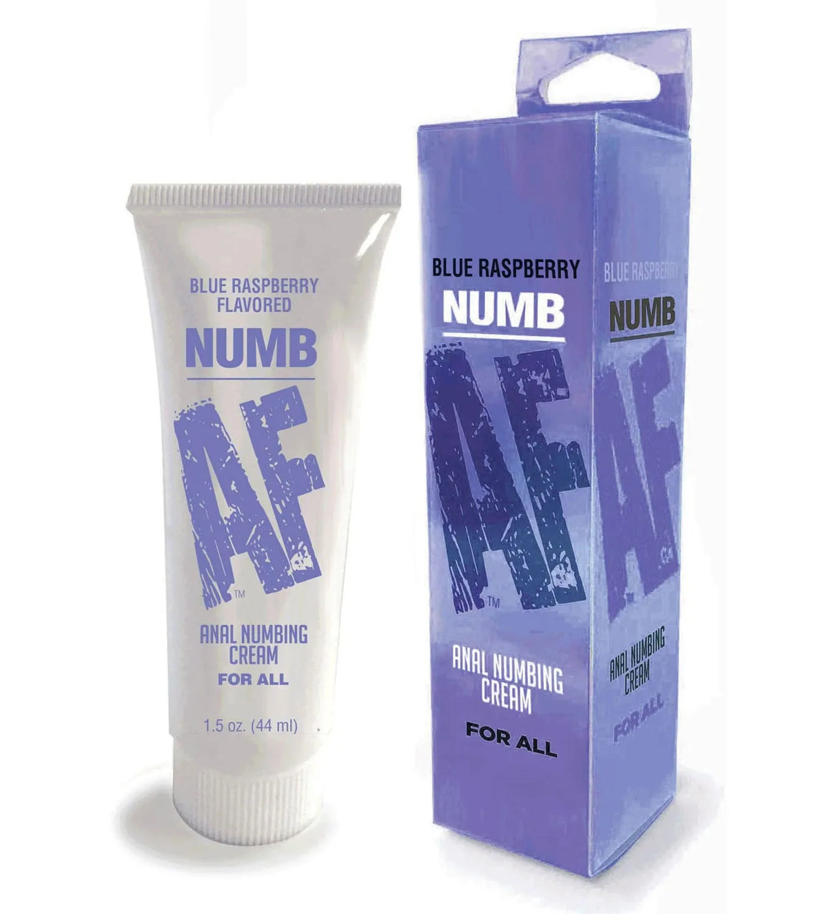 Numb Af Topical Anal Desensitizer Gel - Fast Acting 1.5 Ounce Blue Raspberry > Lube > Anal Main image