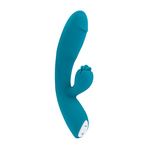 Evolved FIERCE FLICKER Dual Vibe 19.5cm Waterproof > Vibrators > Ladies > Rabbit