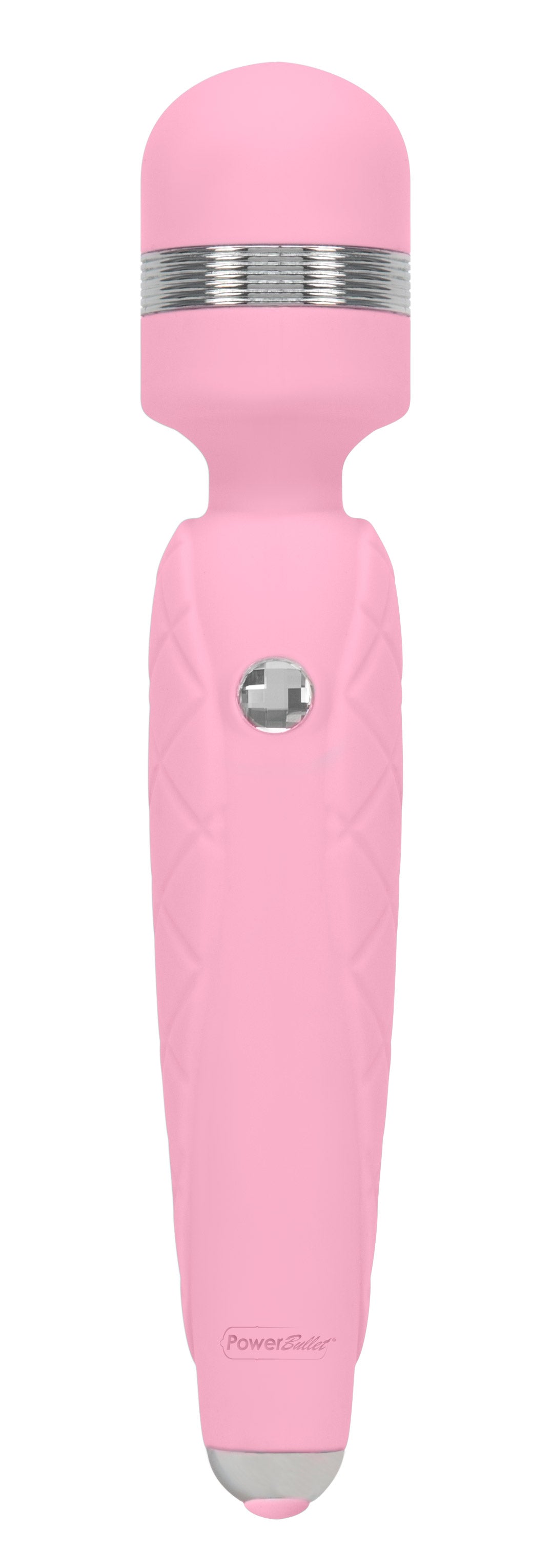 Pillow Talk Cheeky Wand – Luxury Wand Vibrator with Swarovski Crystal Secondary image