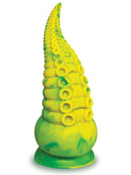 Alien Nation Octopod (Yellow/Green) – USB Rechargeable 22.9 cm Vibrator Yellow > Dildos > Fantasy