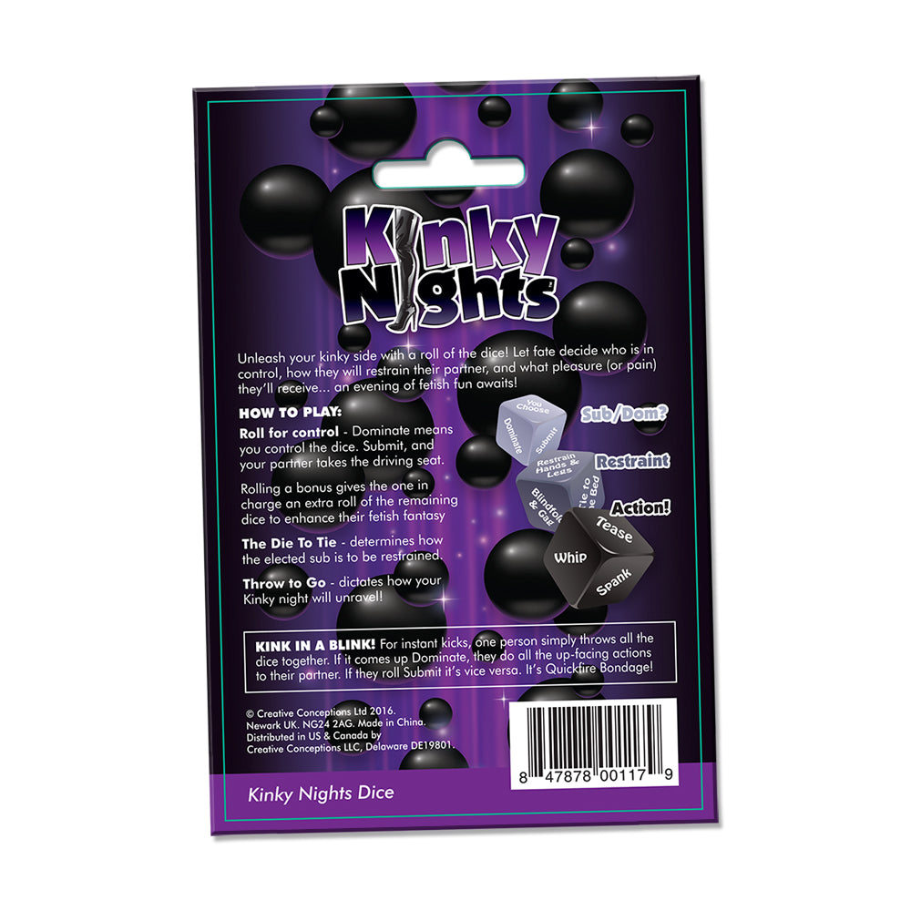 Kinky Nights Dare Dice for Exciting Adult Game Nights Games
