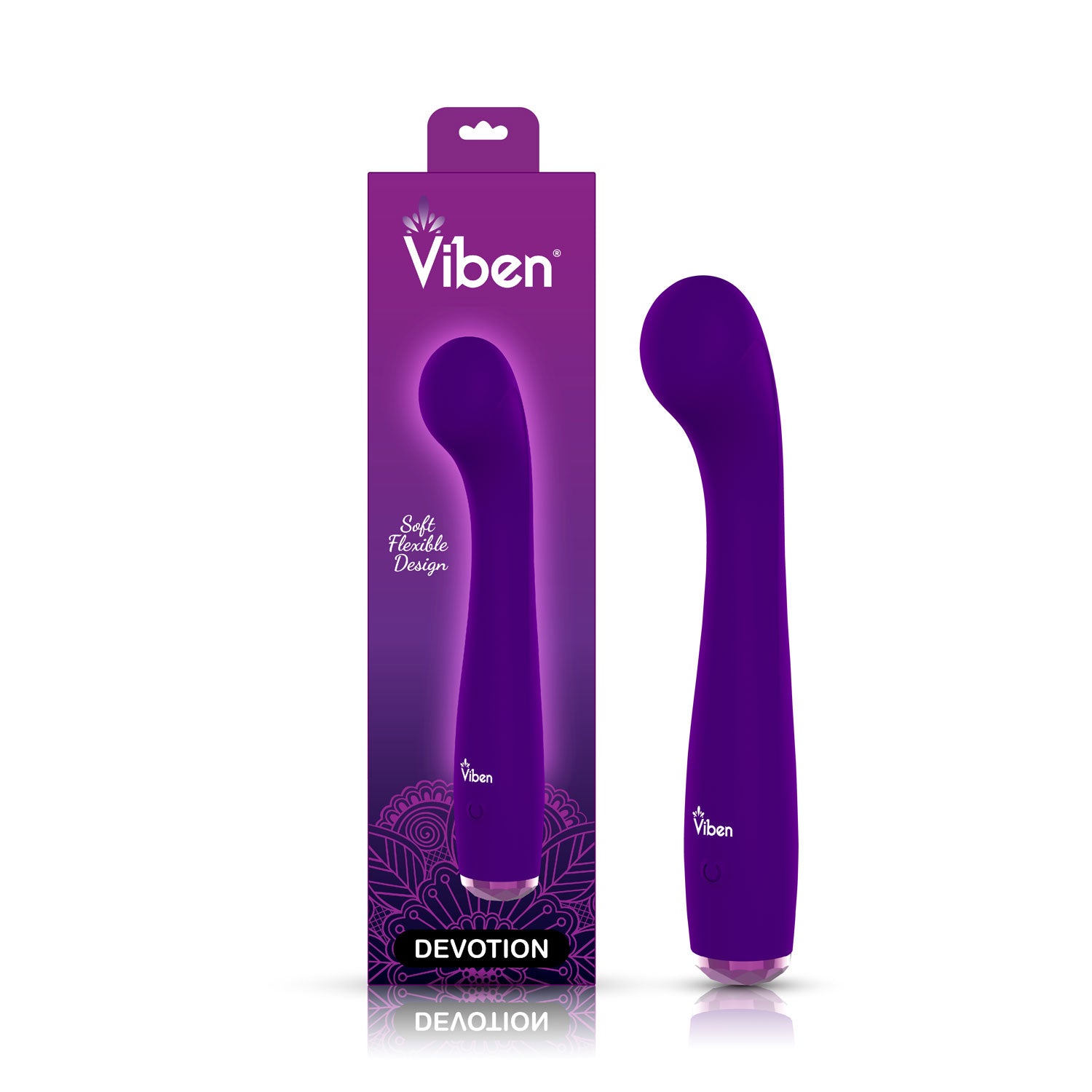 Viben Devotion Violet G-Spot Vibrator for Intense Pleasure Vibrators - G Spot