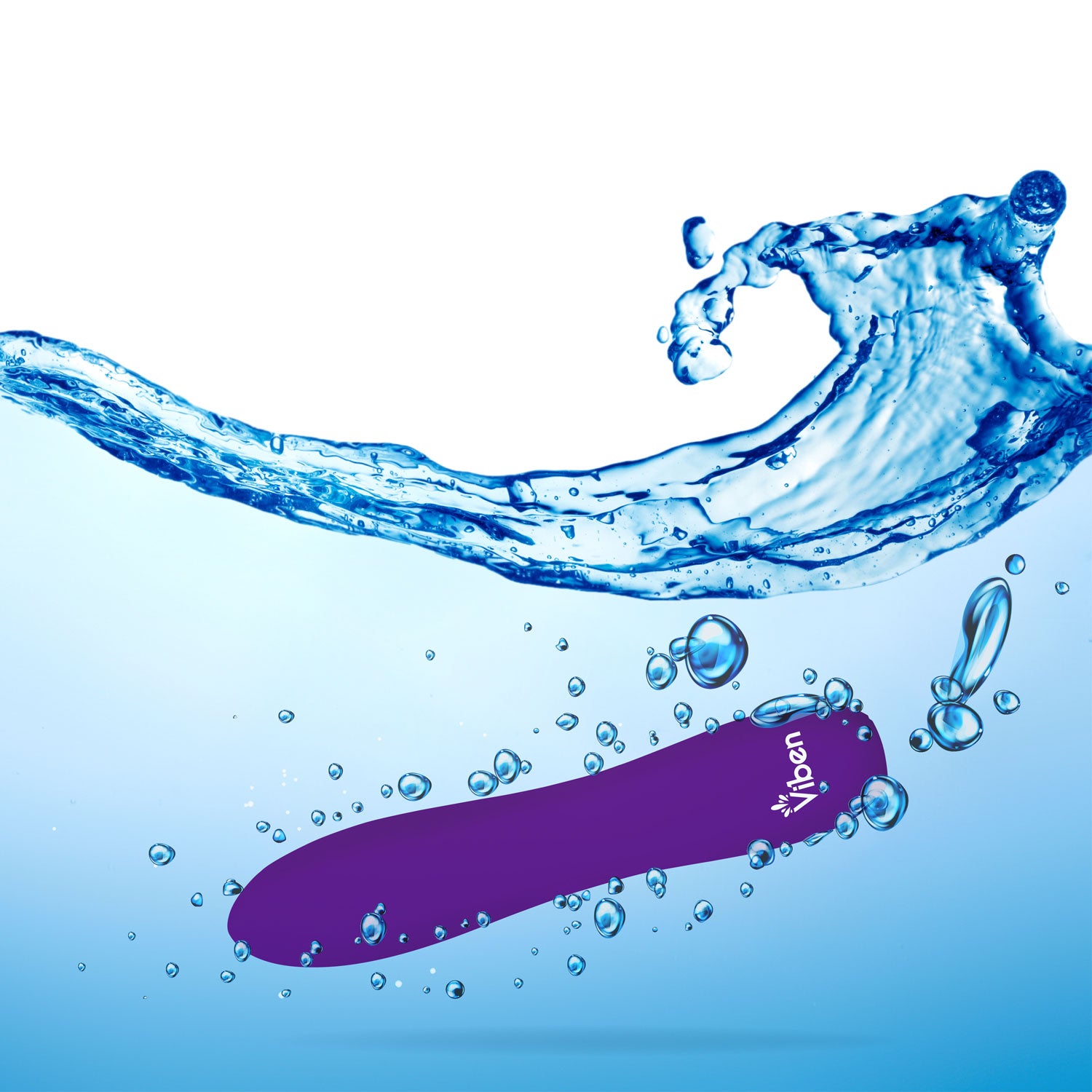 Viben Vivacious Rumble Motor Rechargeable Bullet Vibrator Violet Default Title BULLETS