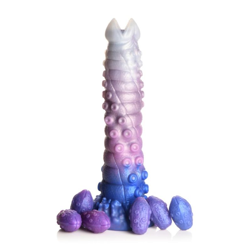 Tenta-Queen Ovipositor Silicone Dildo with Eggs – 11.5 Inch Silicone Dildo > Dildos > Fantasy