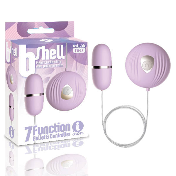 The 9s B Shell Purple Bullet With Remote Control > Vibrators > Mini Vibrators Main image