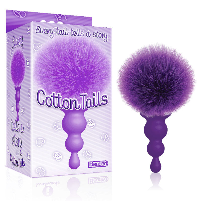 The 9s Cottontails Beaded Butt Plug with Bunny Tail > Anal Range > Tail Butt Plugs Main image