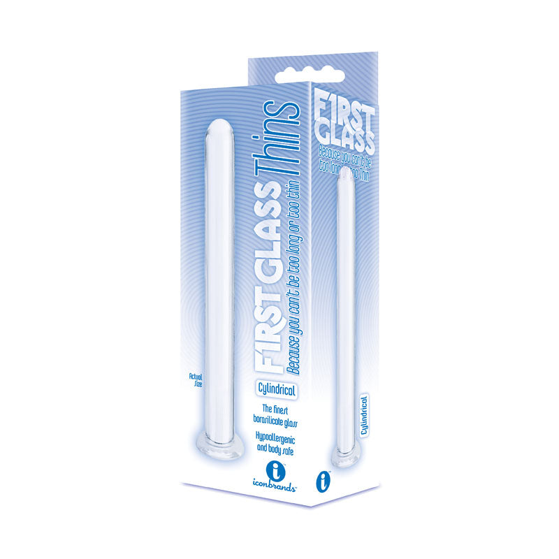 The 9's First Glass Thins Cylindrical Glass Dildo 17.8 Centimeters > Sex Toys > Glass