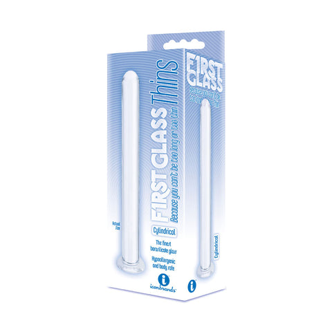 The 9's First Glass Thins Cylindrical Glass Dildo 17.8 Centimeters > Sex Toys > Glass