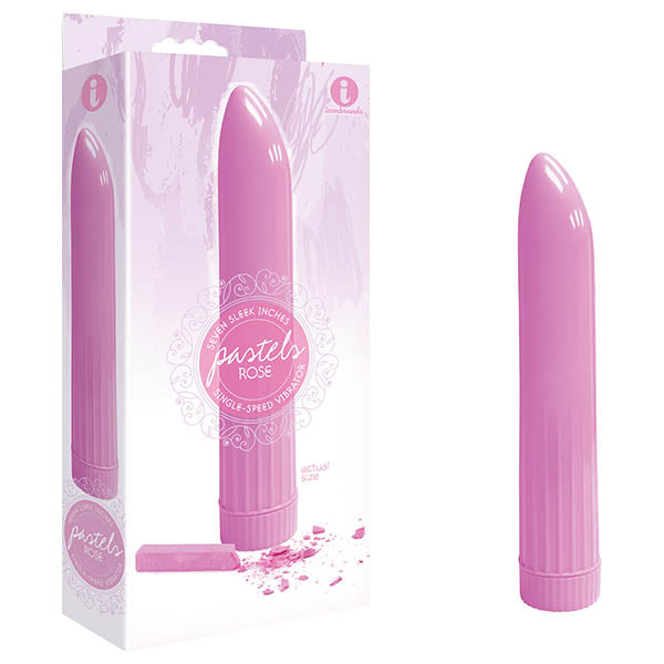 The 9's Pastel Vibes Rose 17.8 cm Vibrator Pink BULLETS