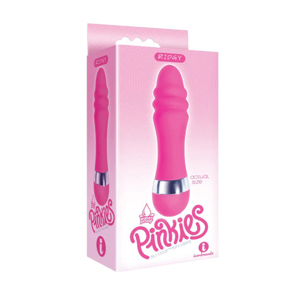 The 9's Pinkies Ridgy 11.4 Centimeter 4.5 Inch Vibrator > Vibrators > Mini Vibrators
