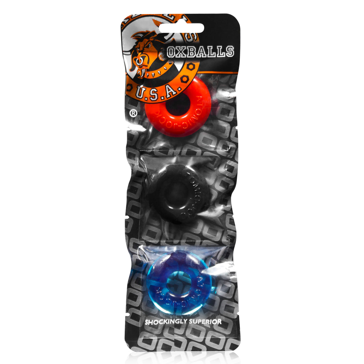 Ringer 3-Piece Cockring Set – Durable Jelly Cockring > Cock Ring > Sets