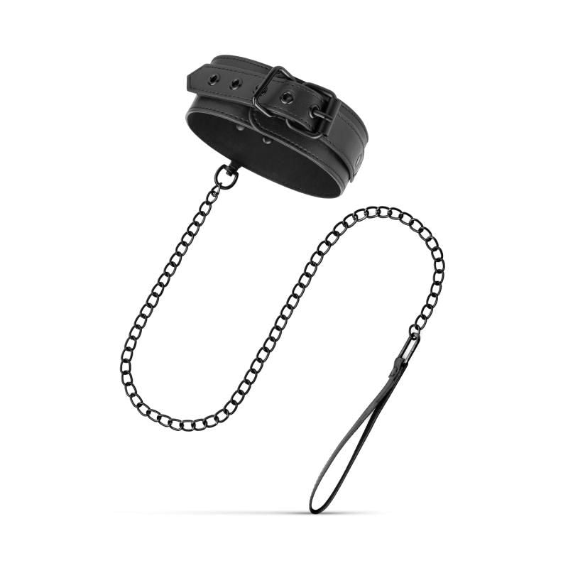 Total Restraint Complete Set in Black for BDSM Play > Bondage Gear > Collars