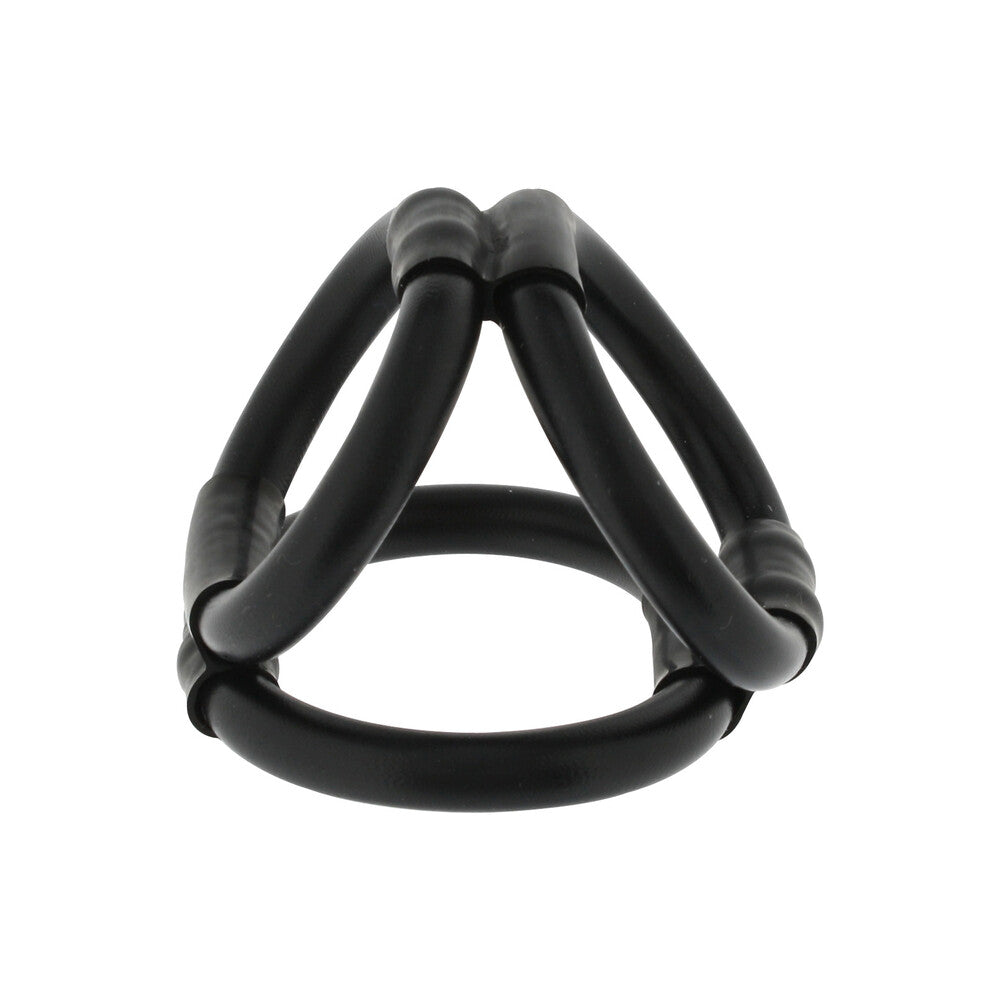 Tri Ring 3 – Cock Cage with Trio of Cock Rings > Cock Ring > Sling Main image